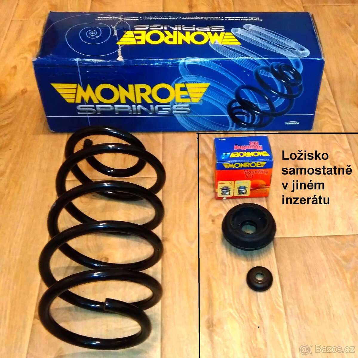Přední pružina podvozku MONROE SP 2450, VW 7M0411105L