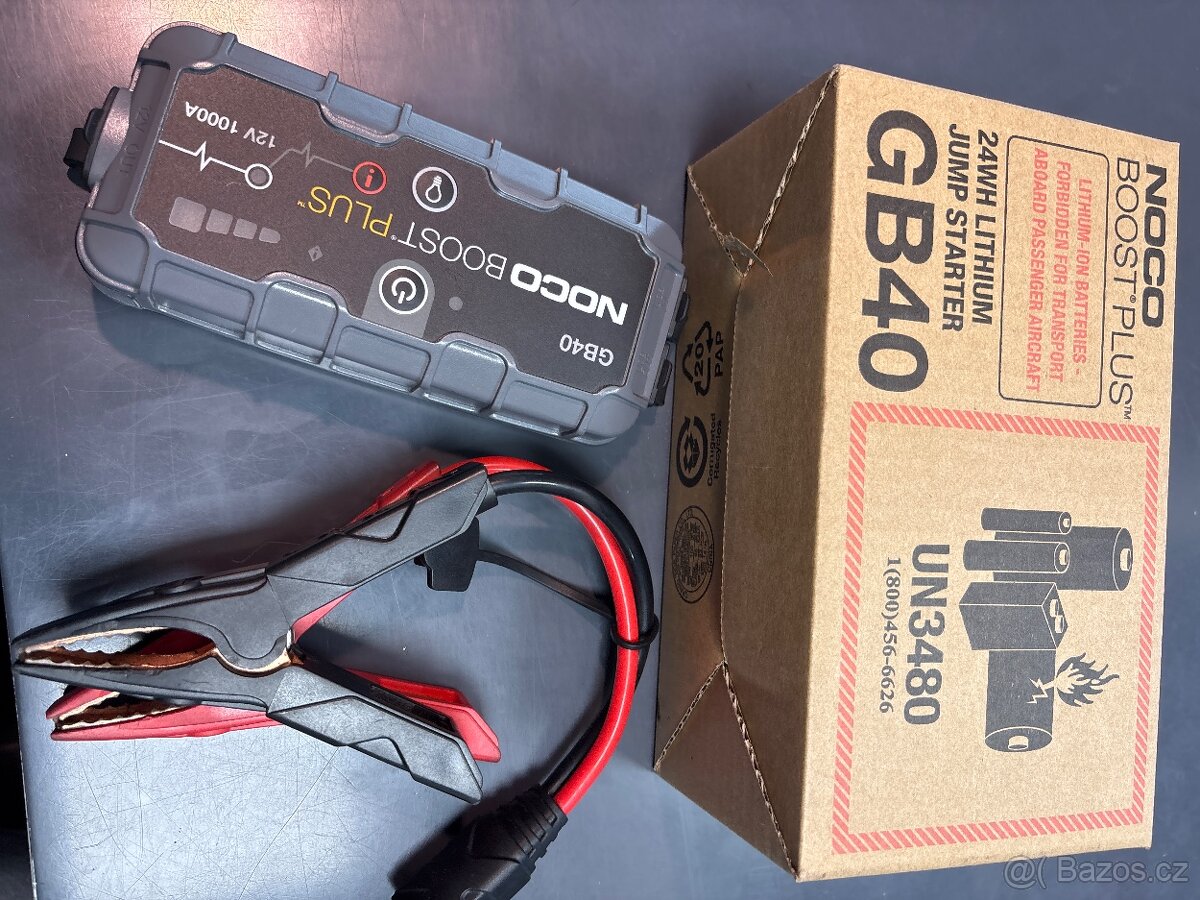 Startovací zdroj NOCO GB40 1000A