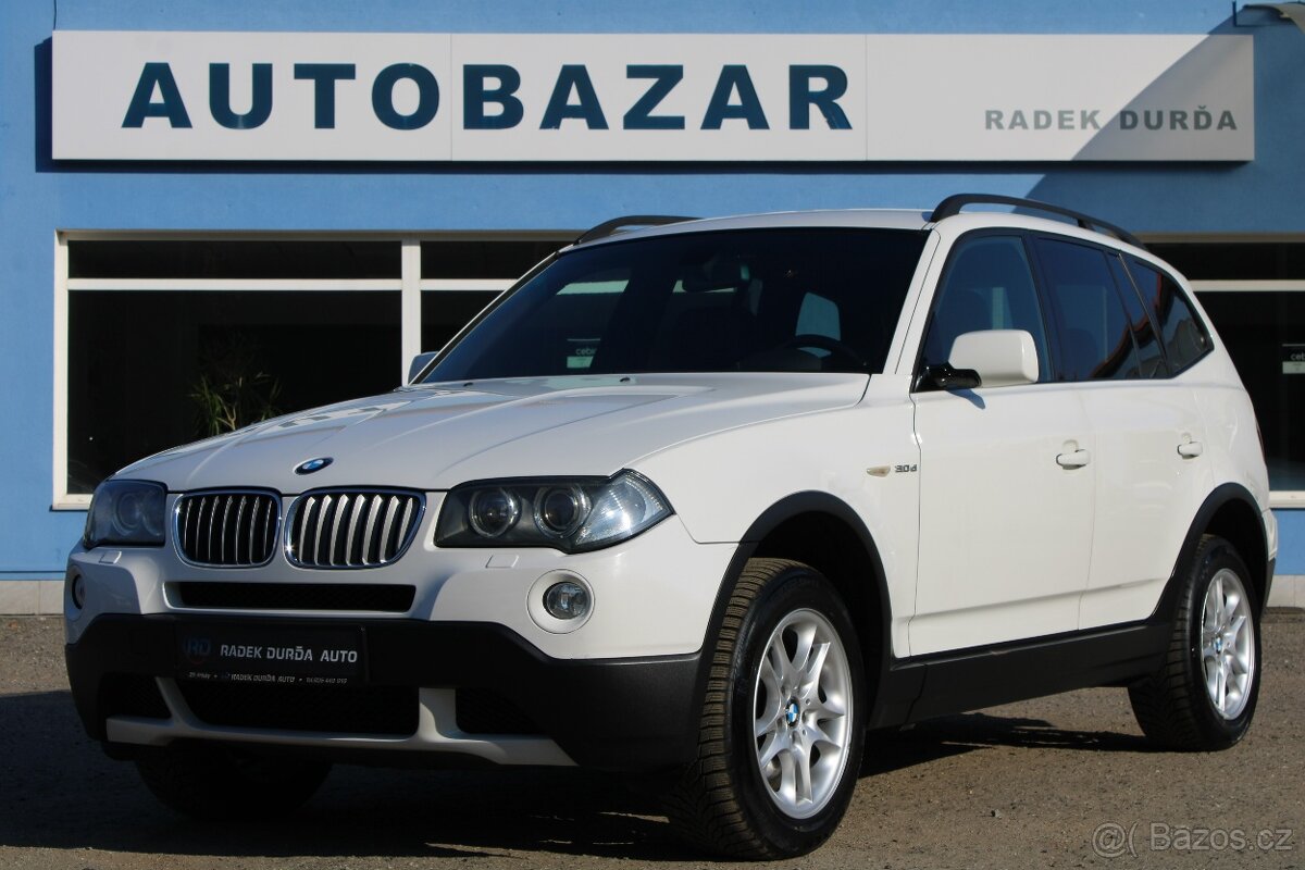 BMW X3 3,0 30D XDRIVE,XENONY,TAŽNÉ,2008