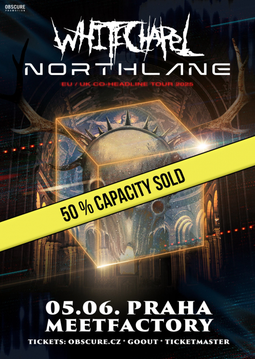 WHITECHAPEL, NORTHLANE - Praha - 2 vstupenky