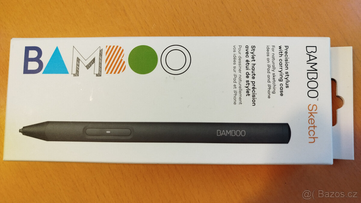 Dotykové pero Wacom Bamboo Sketch CS-610PK