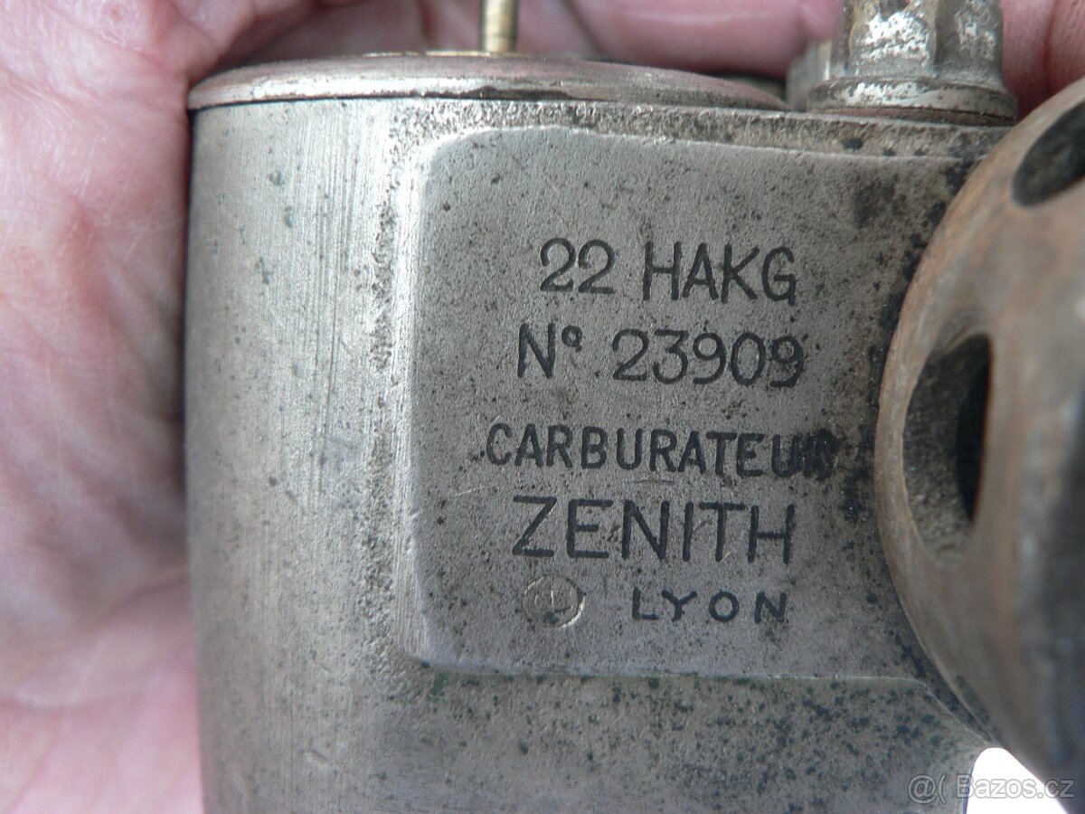 Karburátor Zenith pro Praga, Škoda nebo stabilák