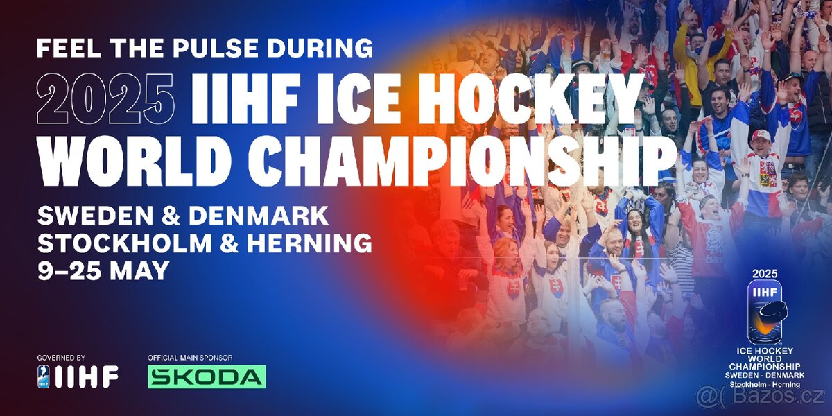VSTUPENKA NA FINÁLE IIHF MS V HOKEJI 2025