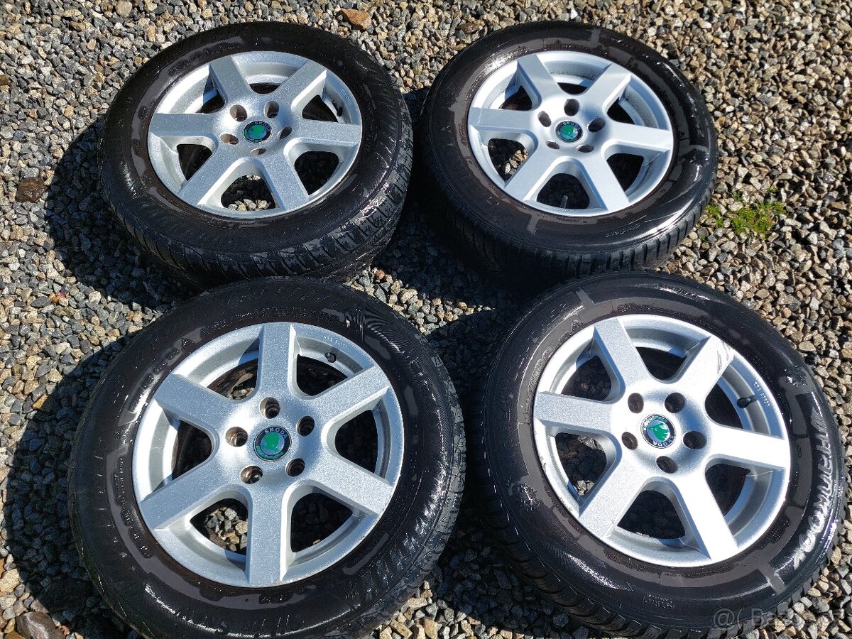 sada alu disků 15 Škoda, Vw, Audi, Seat,