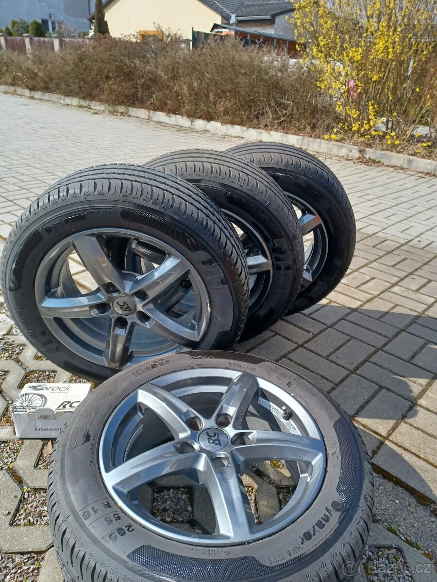 Prodám letní kompletní kola