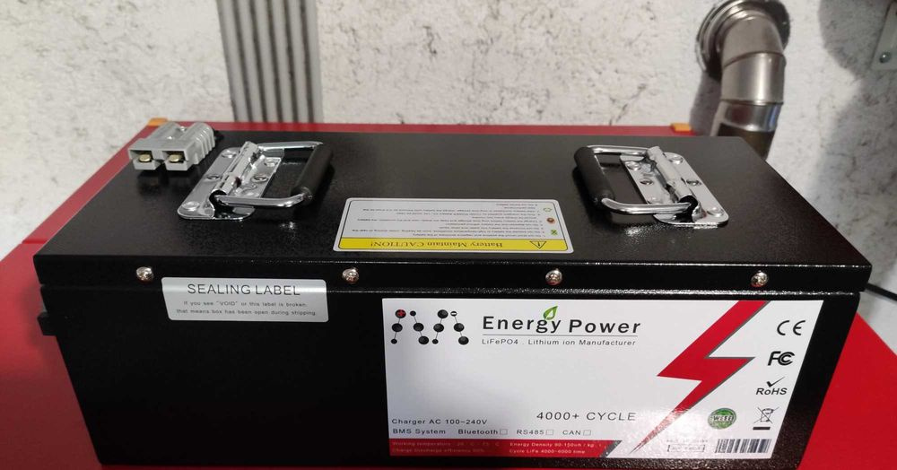 48V LiFePO4 200Ah 10kWh Bateriové úložiště energie BMS