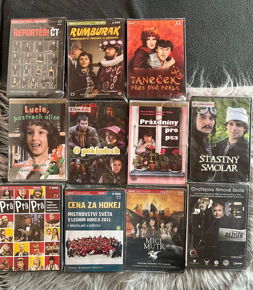 DVD- Edice české televize/zlatá kolekce českých filmů