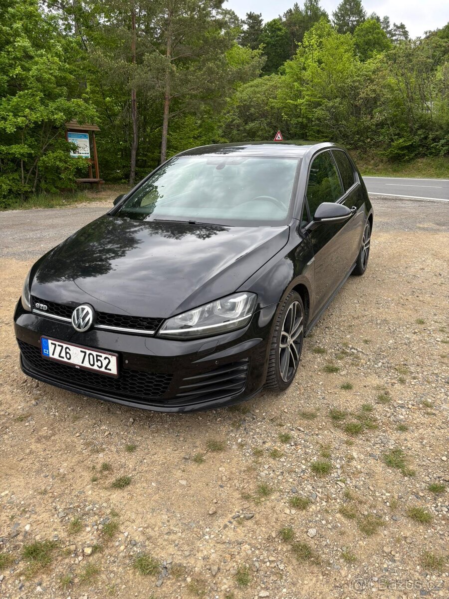 Golf VII GTD - nizky najezd