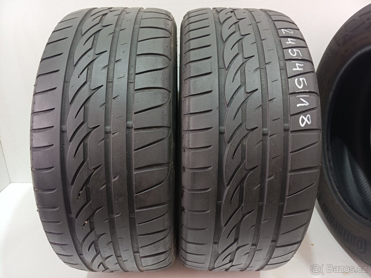 2ks letní pneu 245/45/18 Firestone