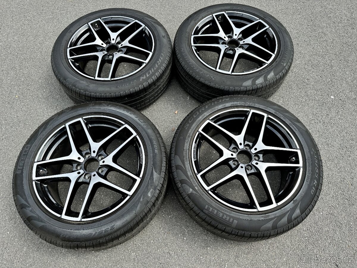 Mercedes R19 GLC 19" 5x112 Alu kola Mercedes Cerna