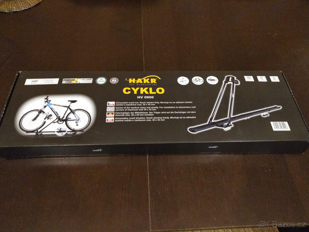 Střešní nosič kol Hakr Cyklo Pro