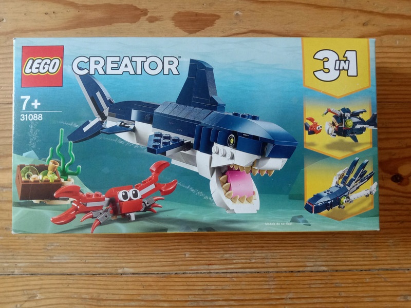 Lego creator Tvorové z hlubin moří 31088