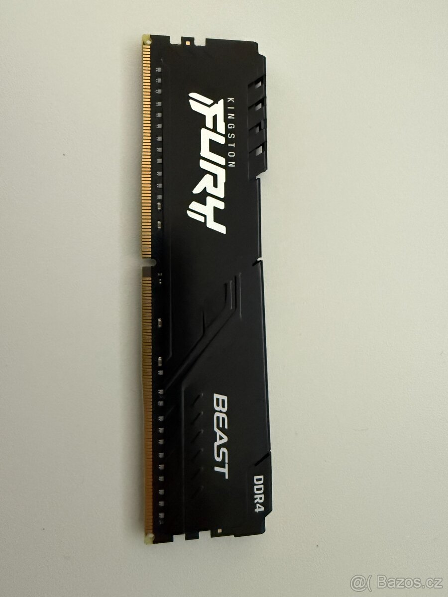 RAM - operační paměť Kingston Fury 16GB Black 3200MHz