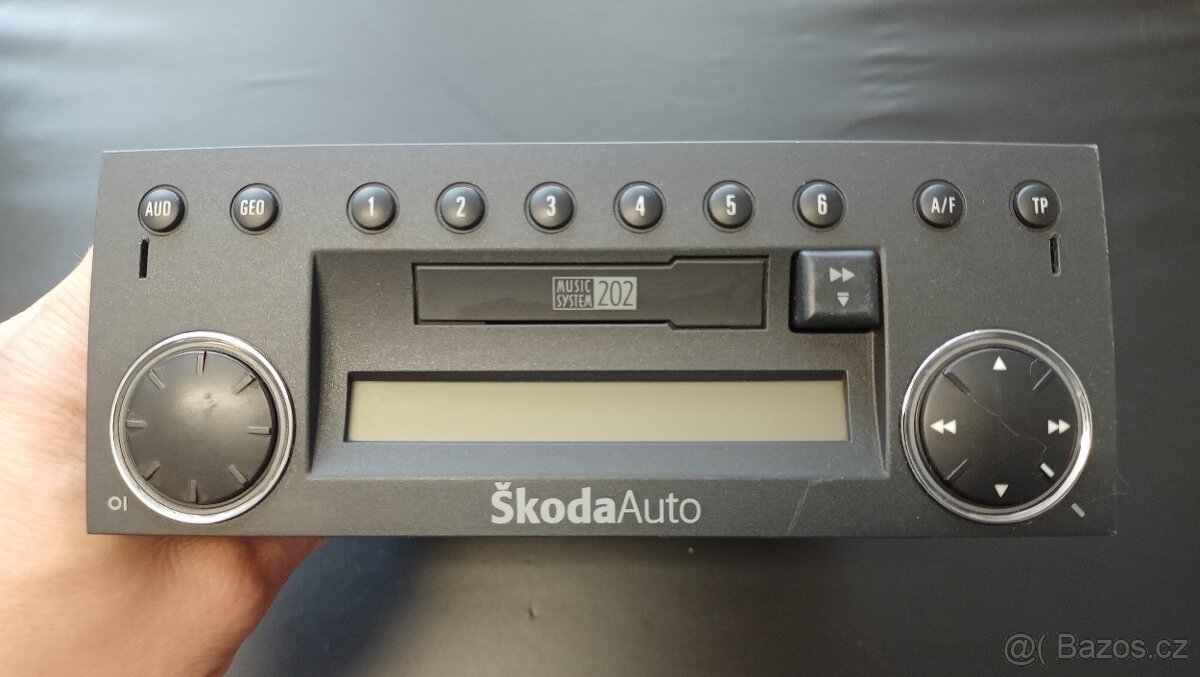 Autorádio škoda auto MS202 fabia 1