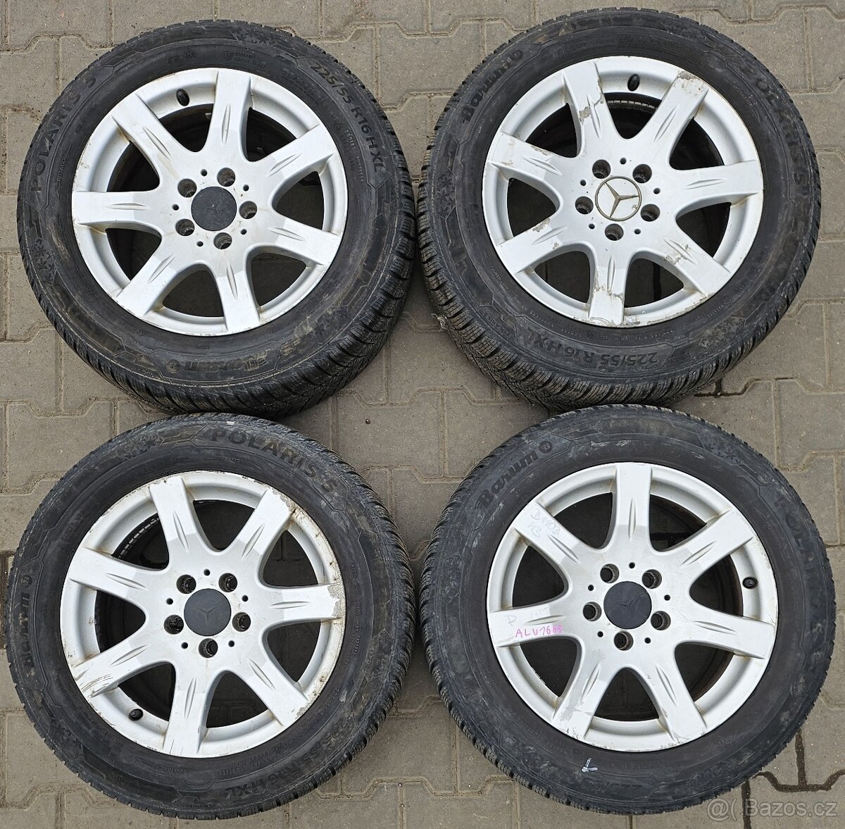 Prodám ALU kola Mercedes Benz č. 1665