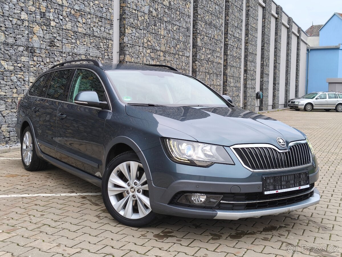 Škoda Superb II SCOUT 2.0TDi 125kw,DSG,4X4,2014,Elegance+