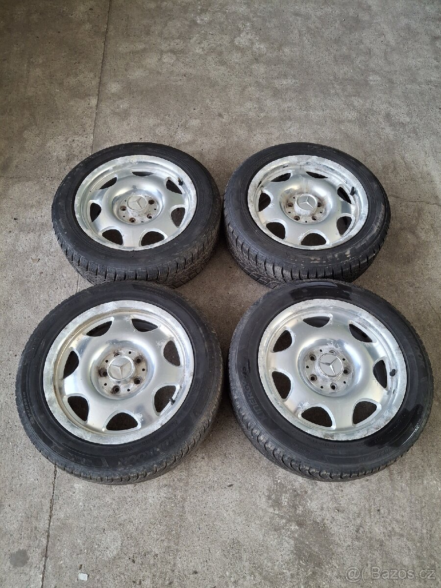 Alu kola mercedes rozměry 7Jx16 ET37 5x112 66,6mm