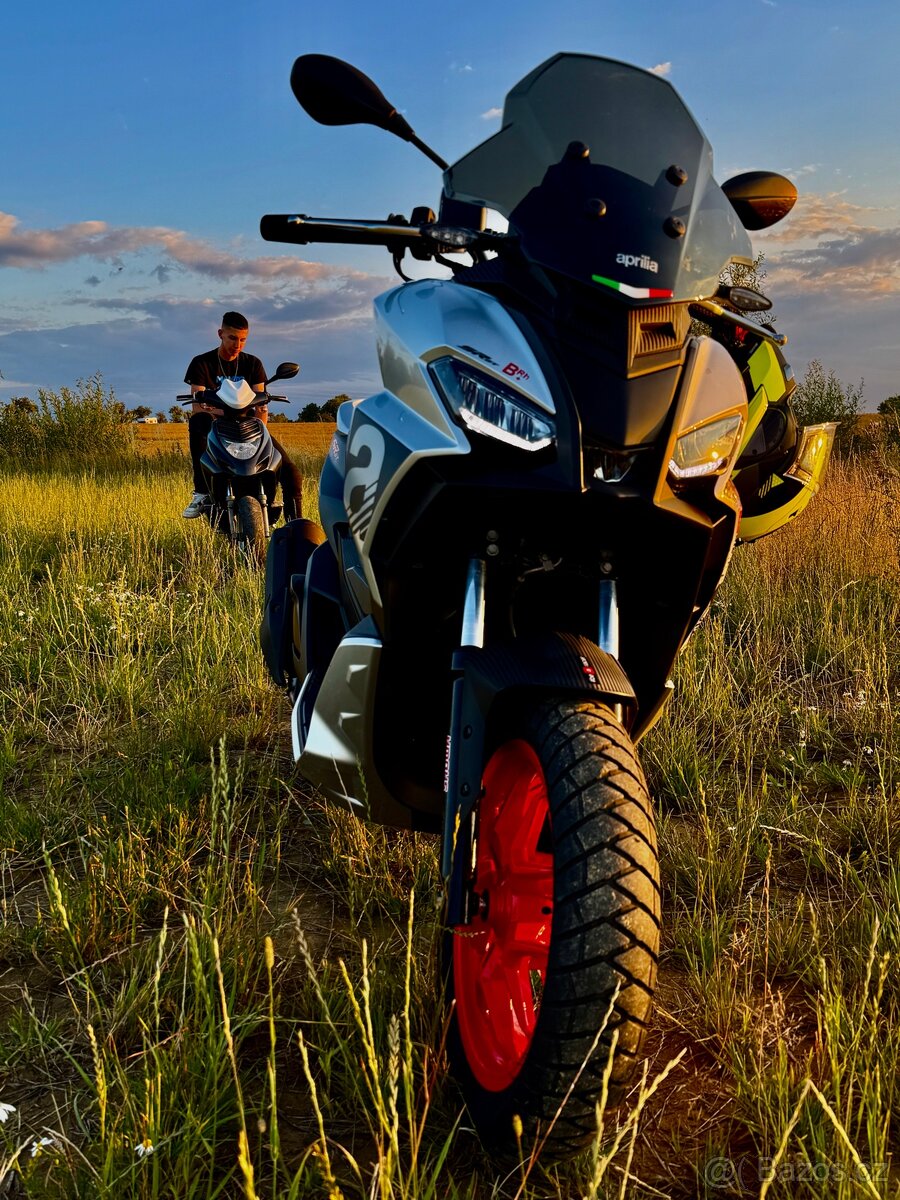 Aprilia SR GT 125, 2022, naj. 3.800 km