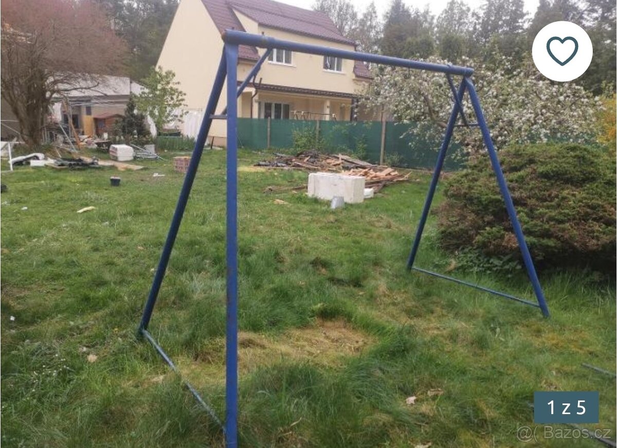 Sháním železnou konstrukci na houpačku