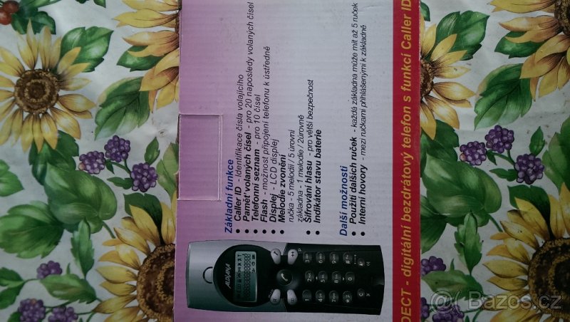 Přenosný telefon Nový