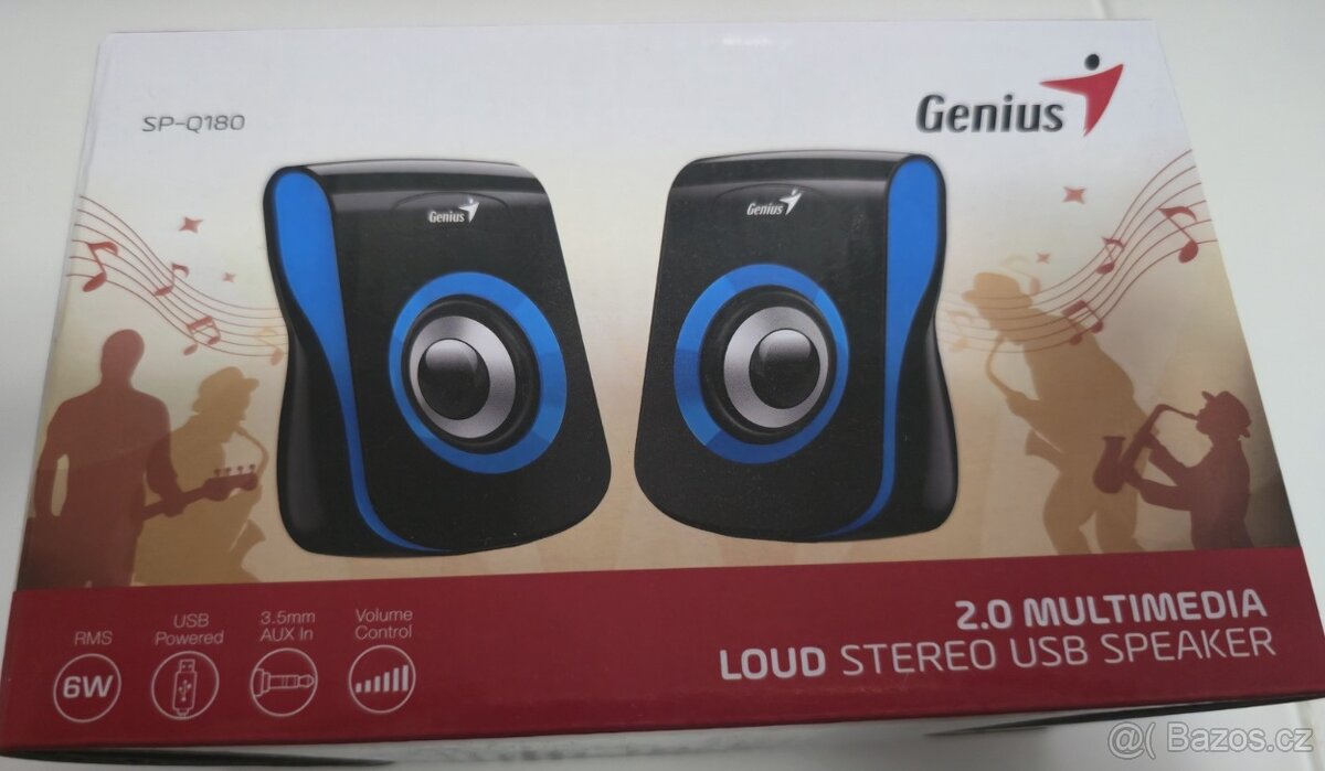 Reproduktory Genius SP-Q180