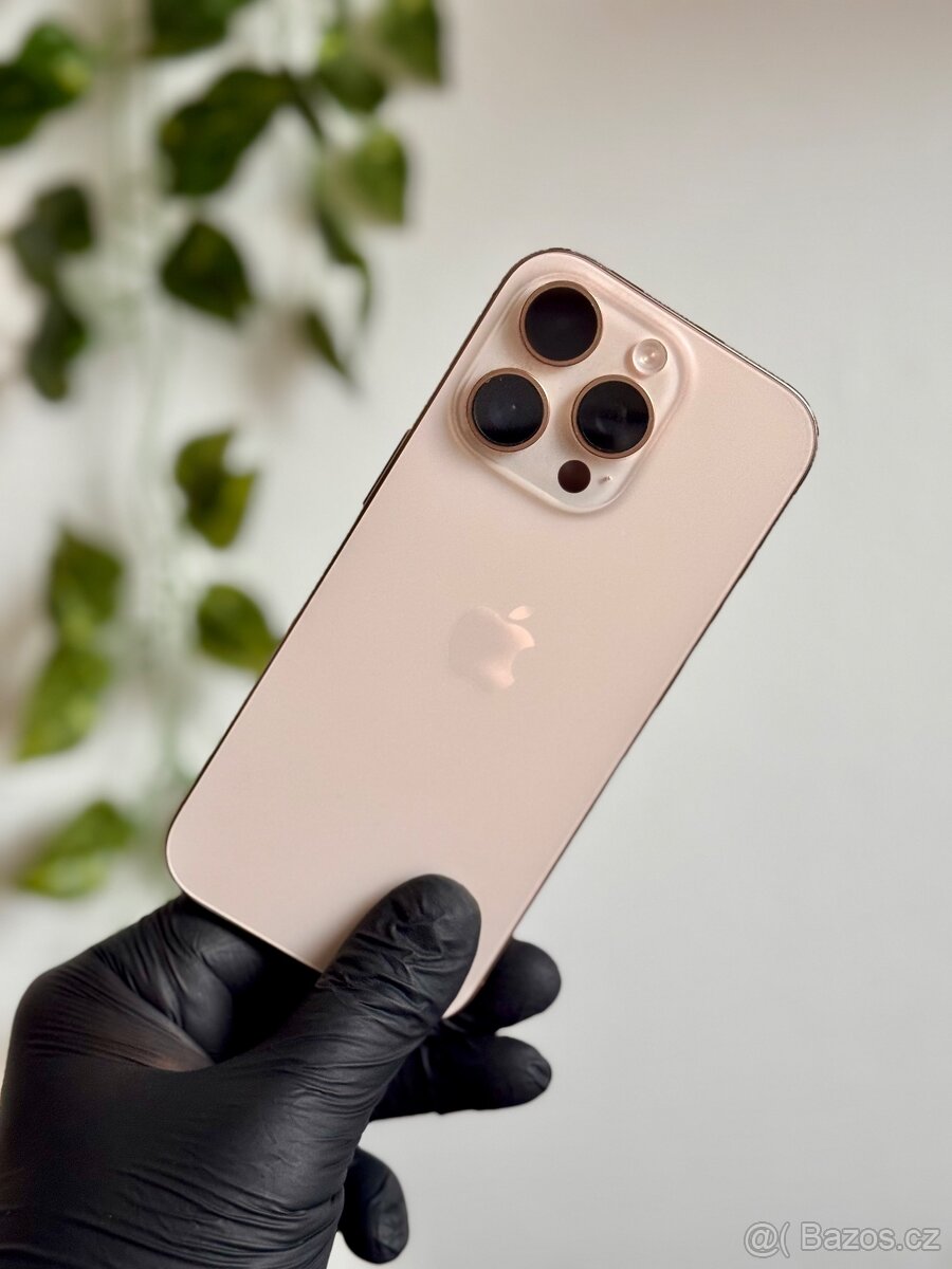 iPhone 16 Pro 512GB zlatý - 94% baterie