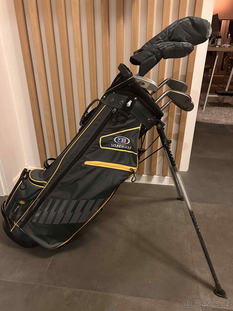Prodám golfový set US Kids Golf, 63", 157 až 169cm