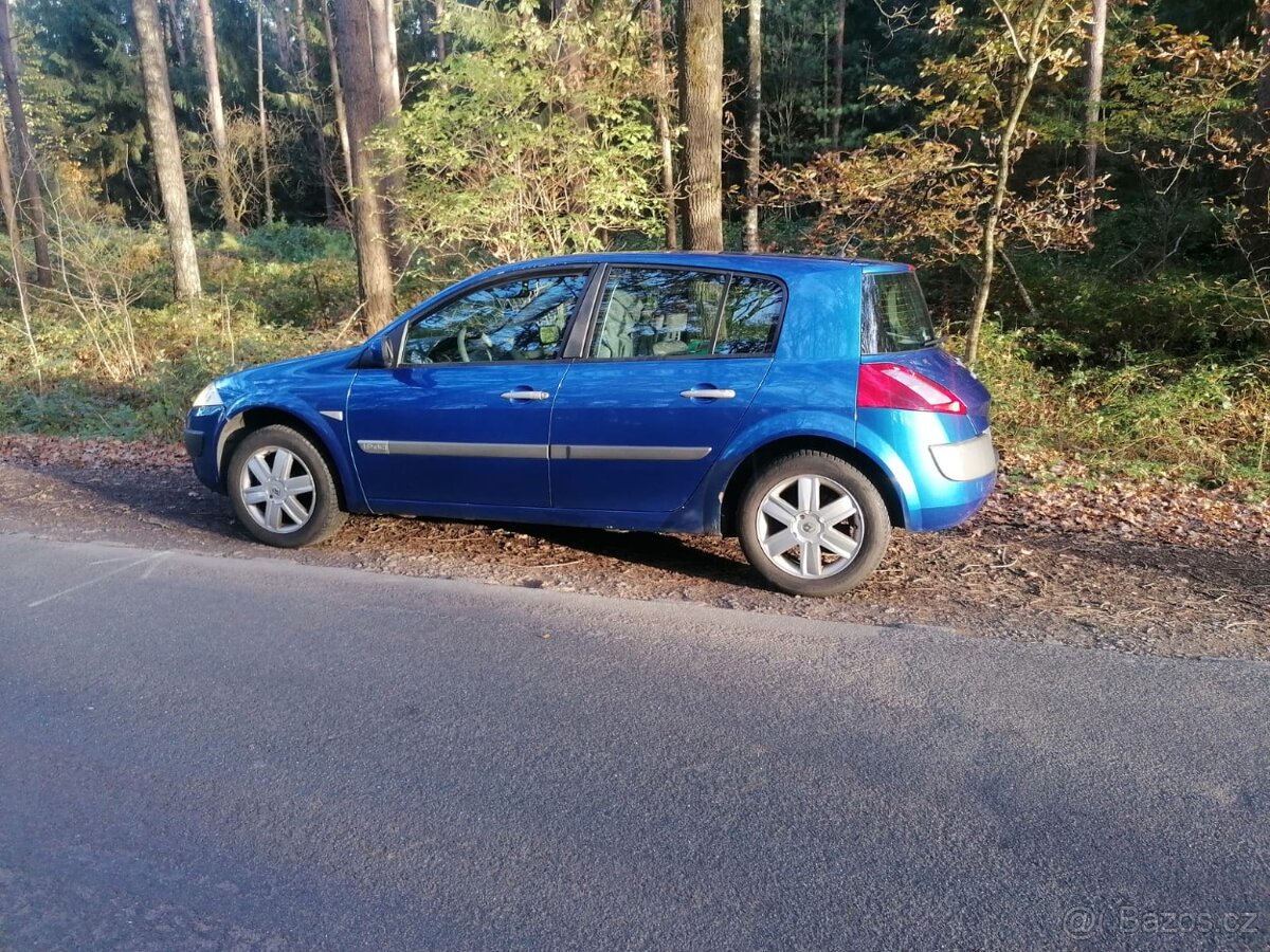 Renault Megane Dynamique 1.9 dci 88kw, rv 02, 170t km