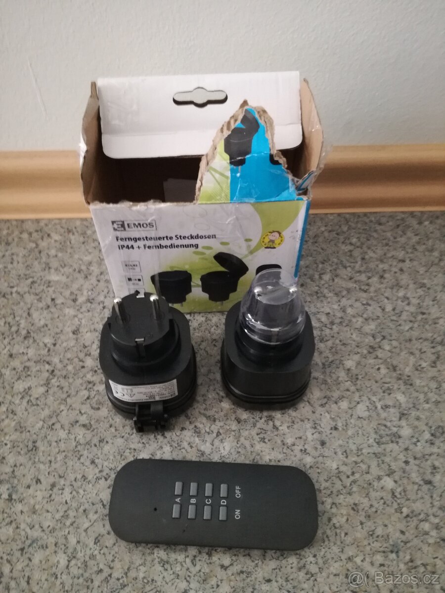 EMOS 2 zásuvky IP44
