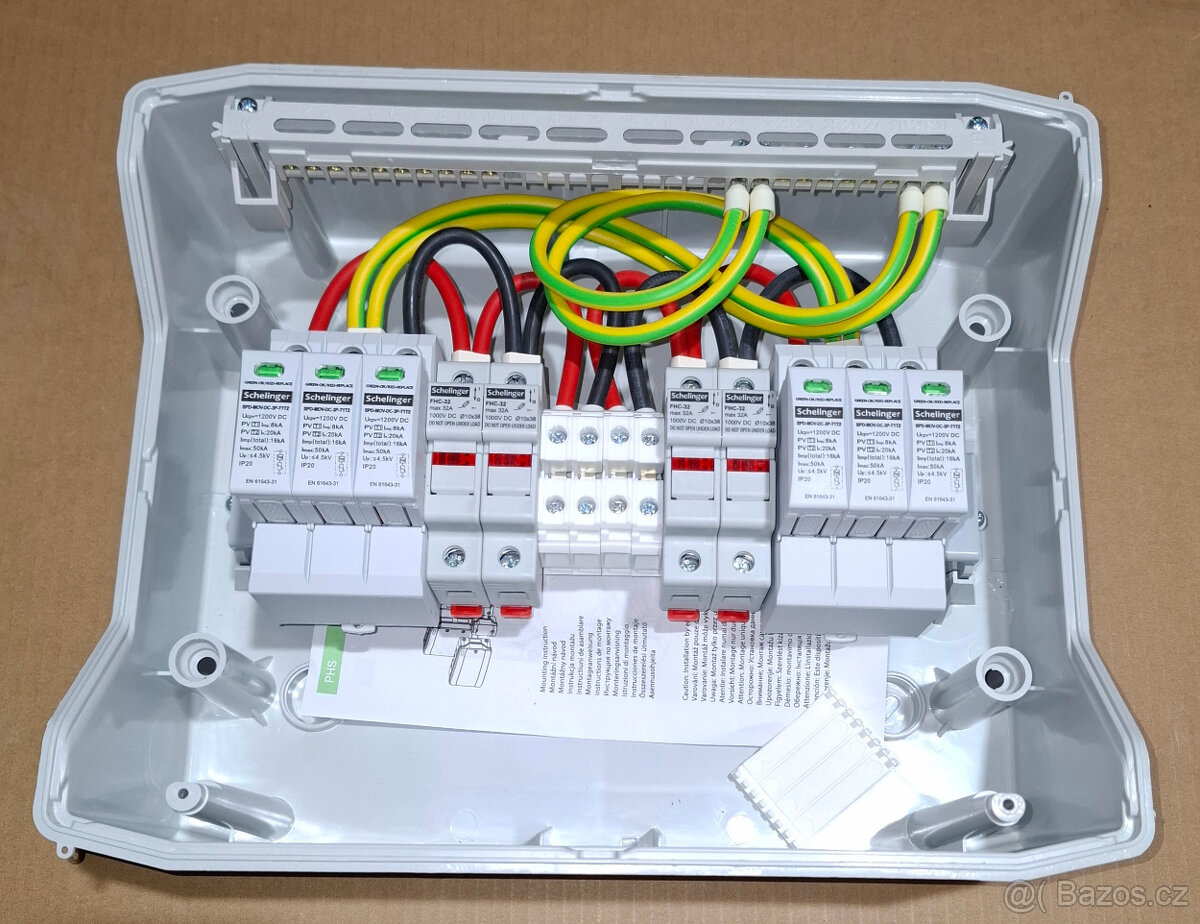 rozvaďeč dc pro fve 2 stringy