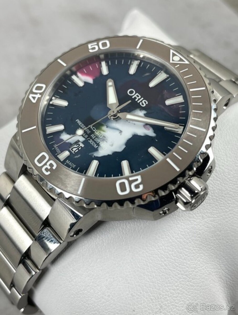 Oris Aquis Date Upcycle – Nenošené – Záruka od 12/2025