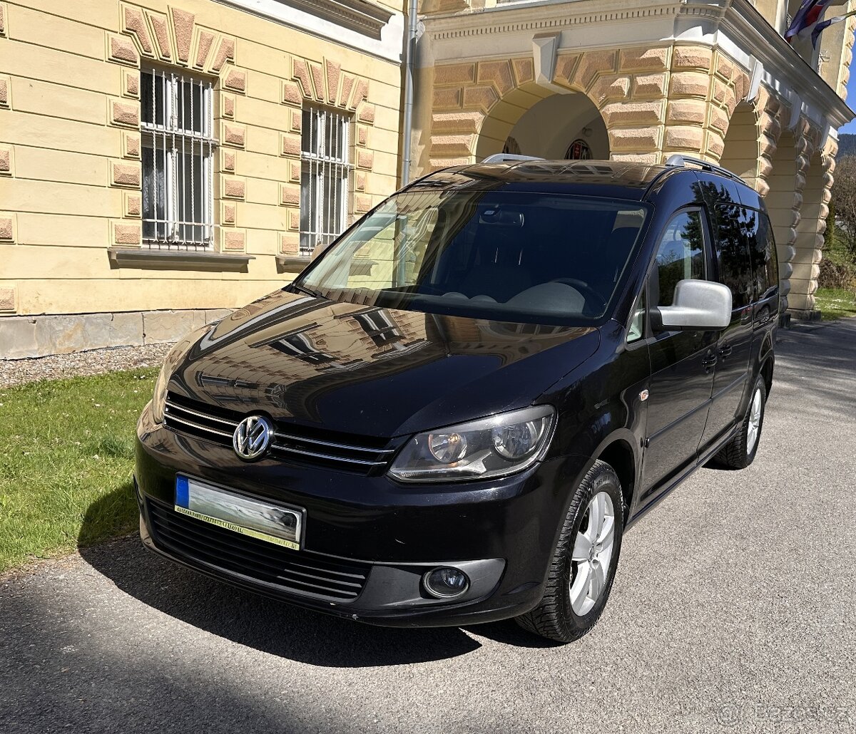 Volkswagen Caddy Maxi, 2,0 TDi,103 kW, 7 miest.automat 2015