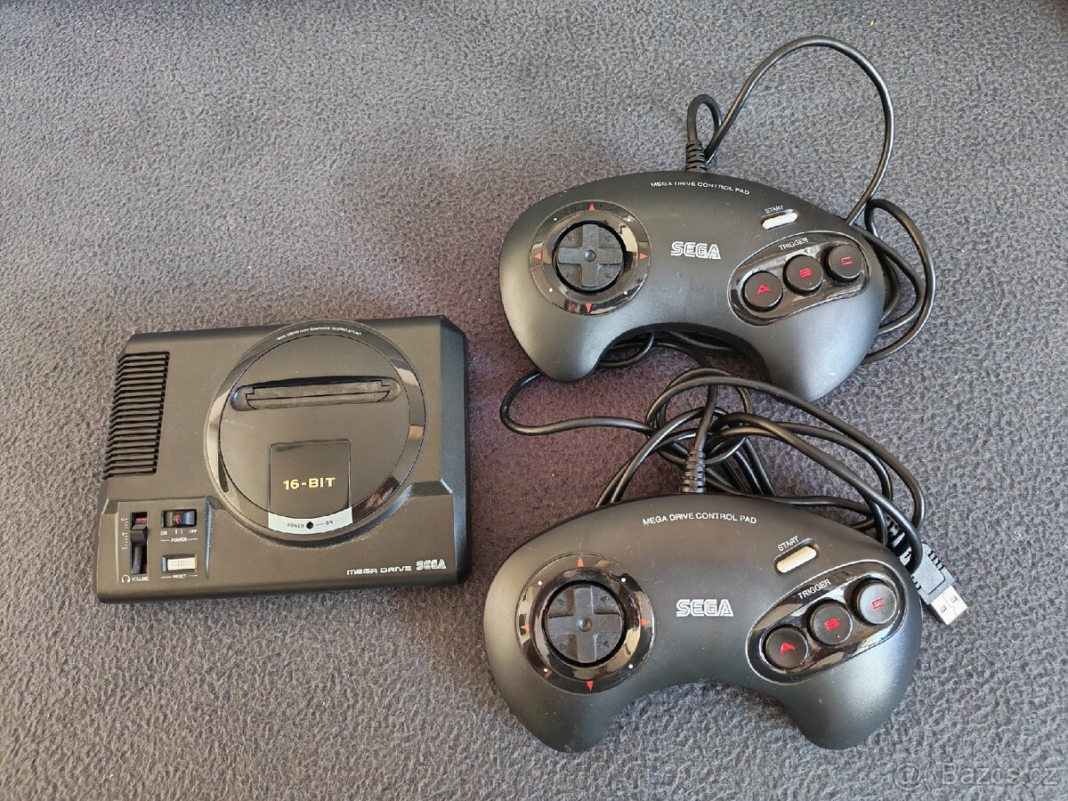 RETRO: SEGA Mega Drive Mini – 100% originál, perfektní stav