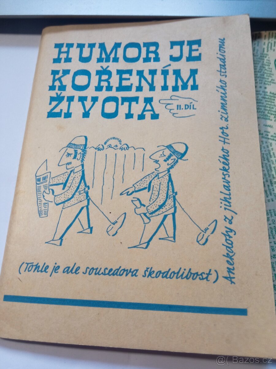 brožury TJ Dynamo Jihlava 1968+70 humor
