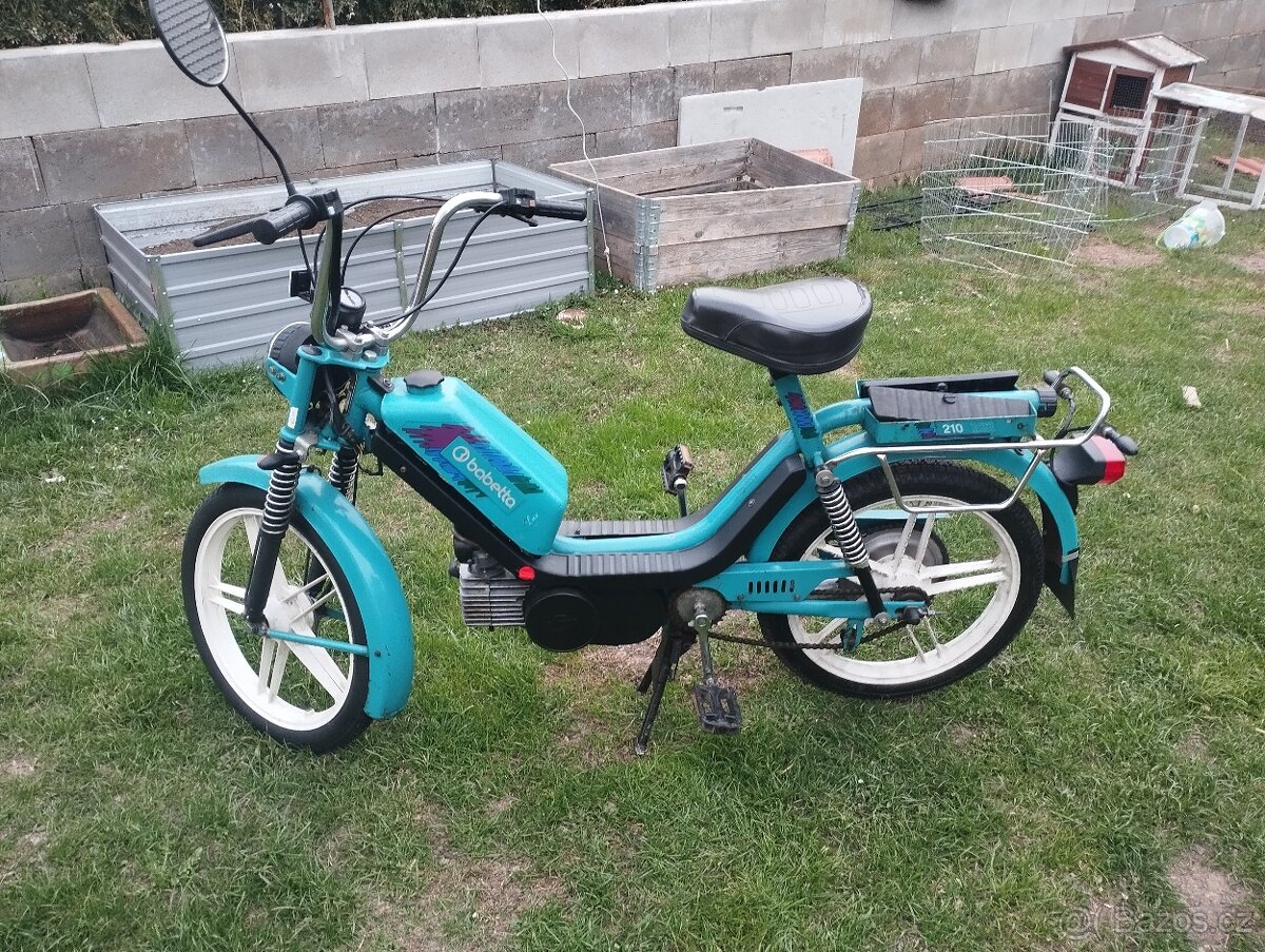 2x Babetta 210 hliníková kola