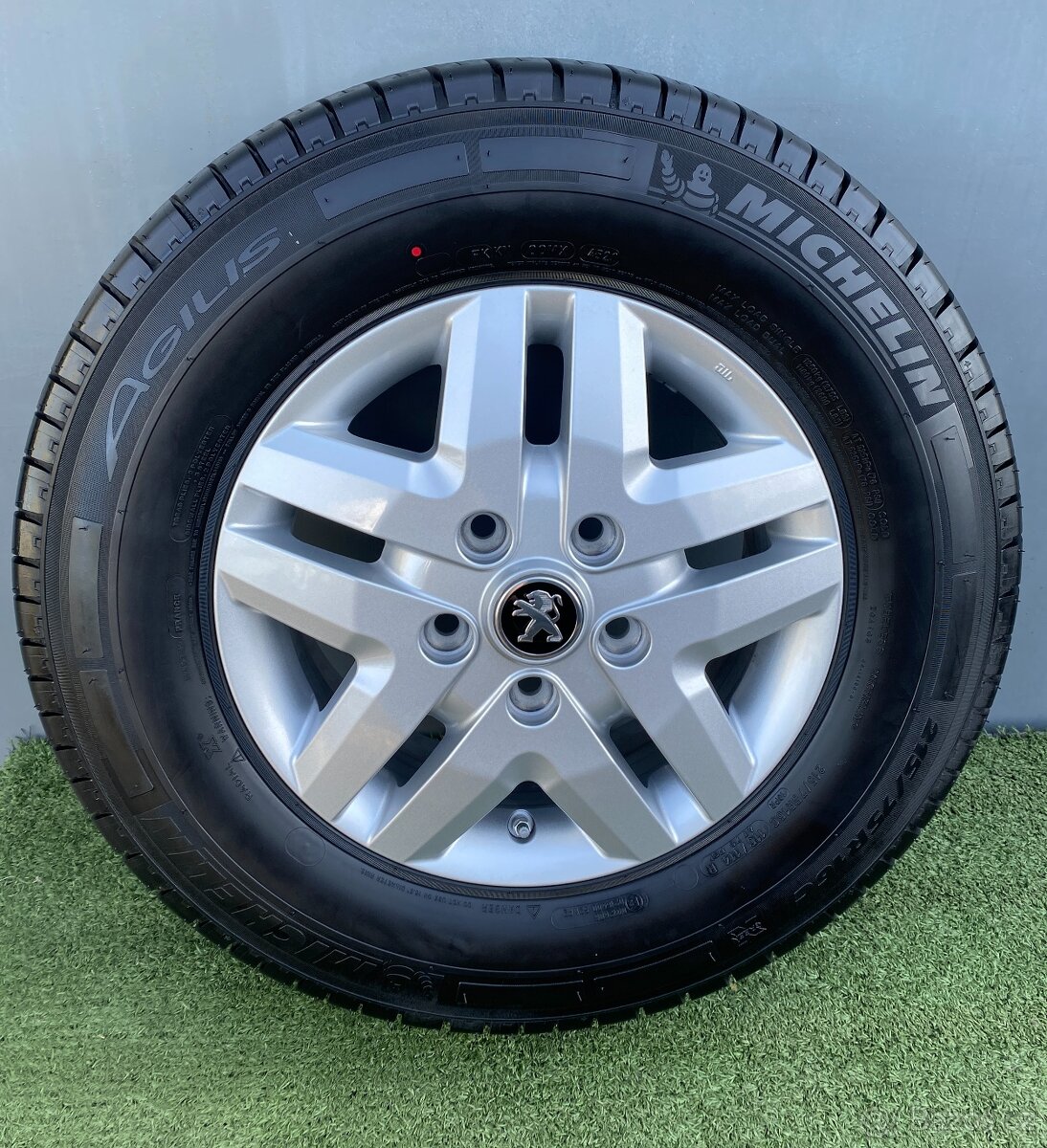Originální Alu kola 5x130 Fiat Ducato,Peugeot R16C letní