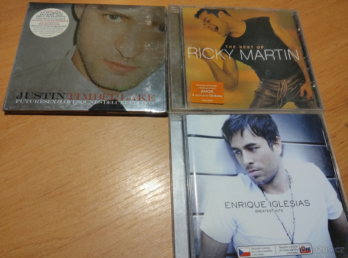 Cd - The Best Timberlake, Ricky Martin, Iglesias