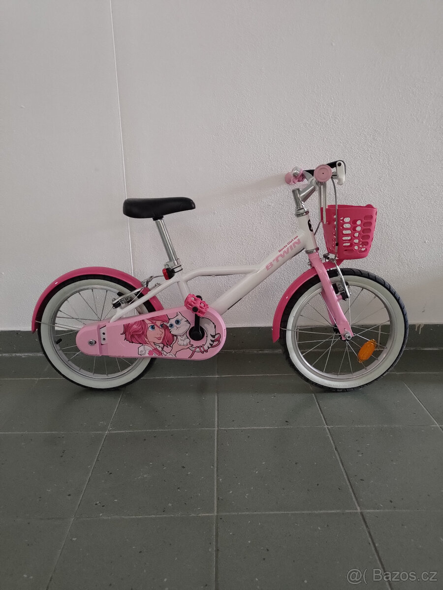 BTWIN Dětské 16" kolo 500 4–6 let Doctogirl