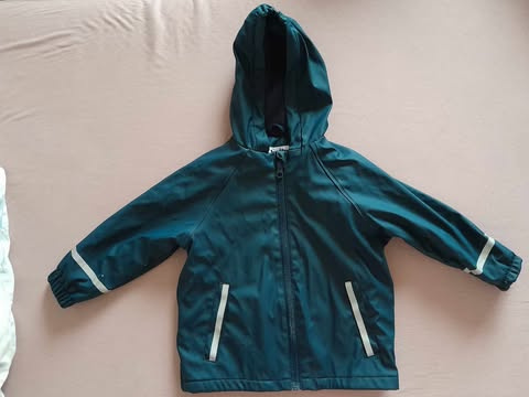Nepromokavá zateplená bunda 86/92