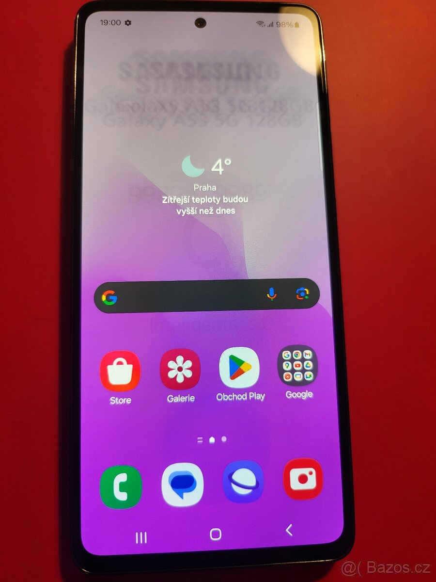 [Výprodej] Galaxy A53 5G 6/128GB s vadou.