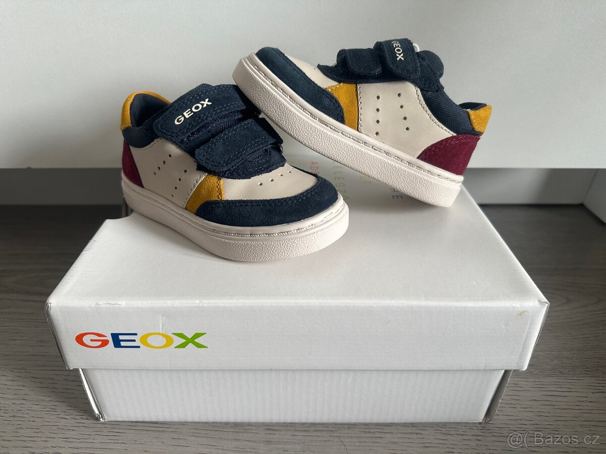 Dětské kožené sneakers boty Geox NASHIK velikost 20