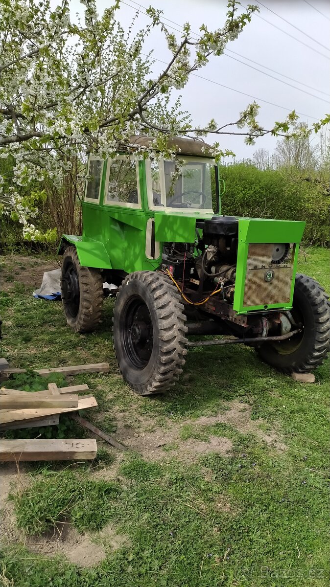 Malotraktor domácí vyroby