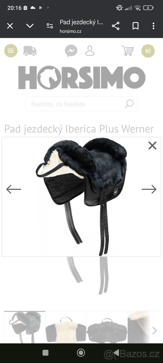Jezdecky pad christ iberica