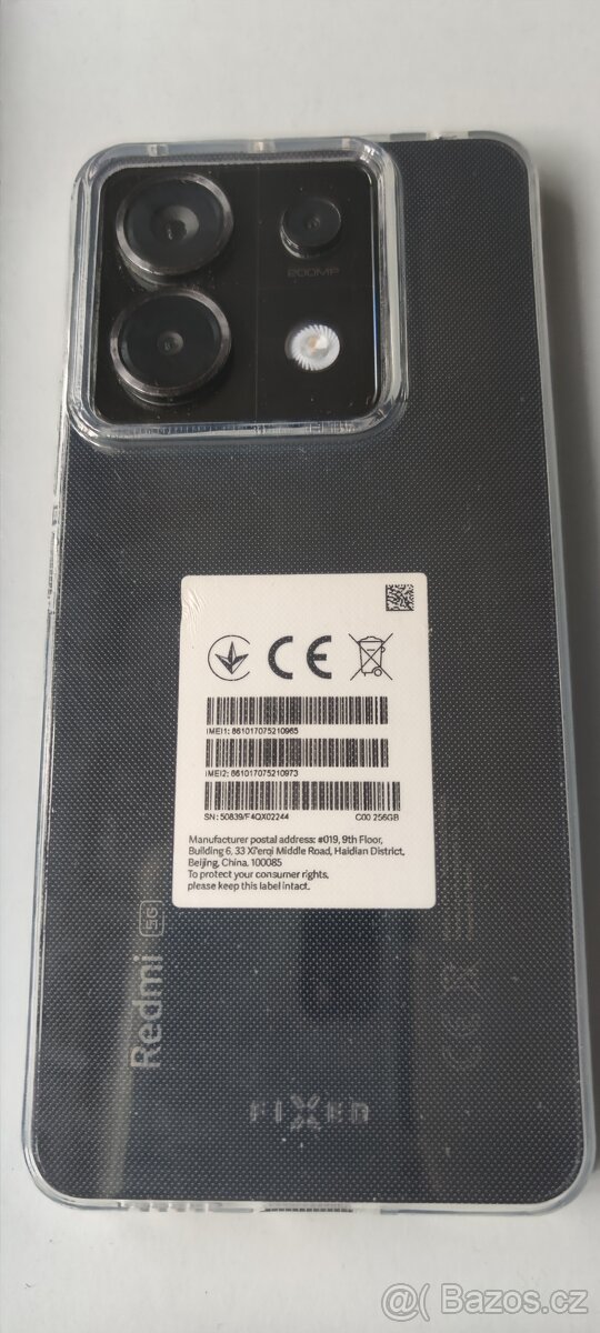 Xiaomi Note 13 PRO 5G 256gb 12 měsíců záruka paragon