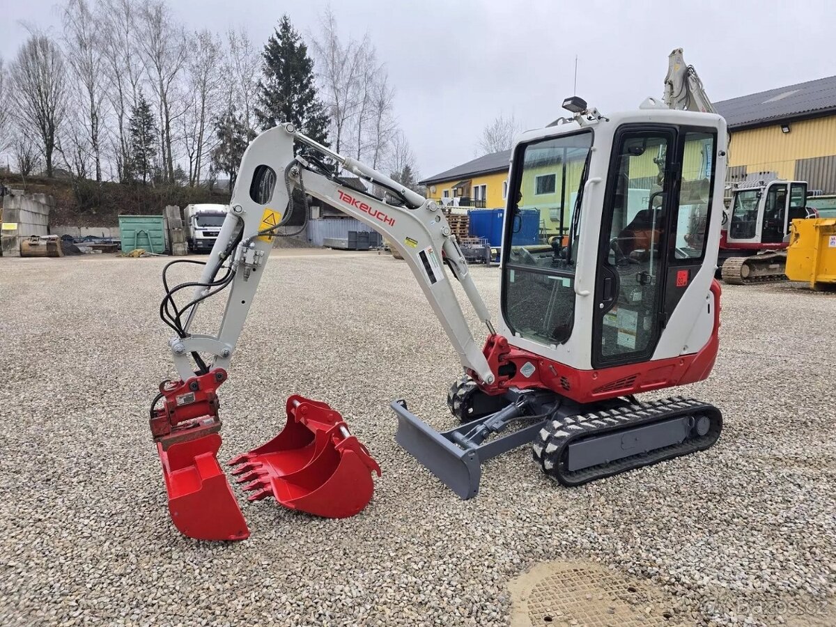 Pásový minibagr Takeuchi TB216, 1,8 t-1201 mth