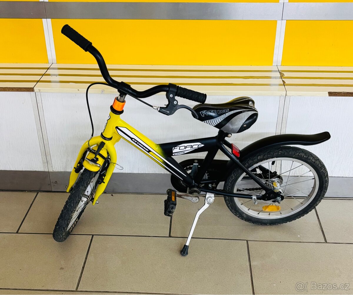 Plně funkční dětské kolo 16" Force Fork