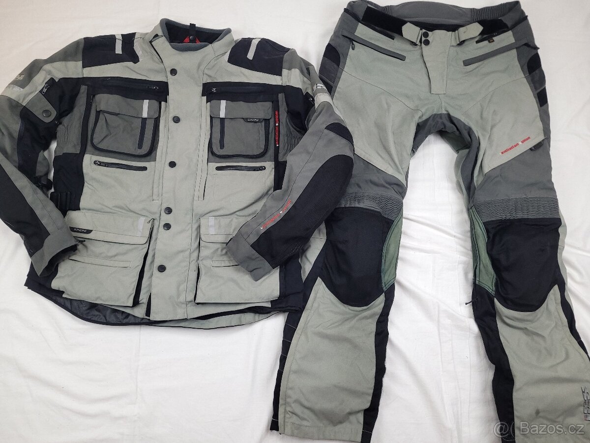 IXS Touring Fun pánska textilná moto kombinéza 58 3XL