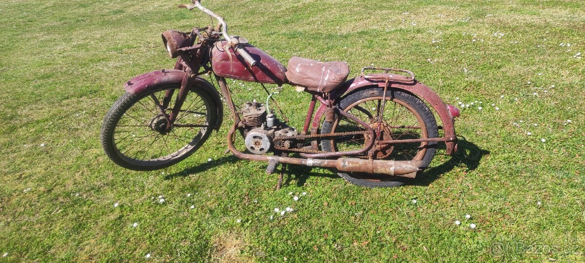 Moto ČZ 98 cca 1938