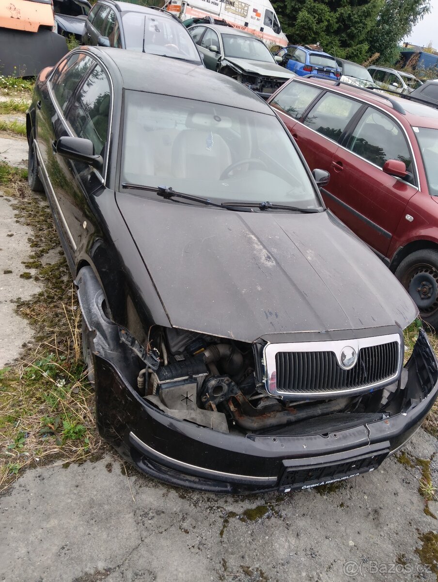 Prodám veškeré díly na Škoda Superb 1.9 TDI, 2.0 TD