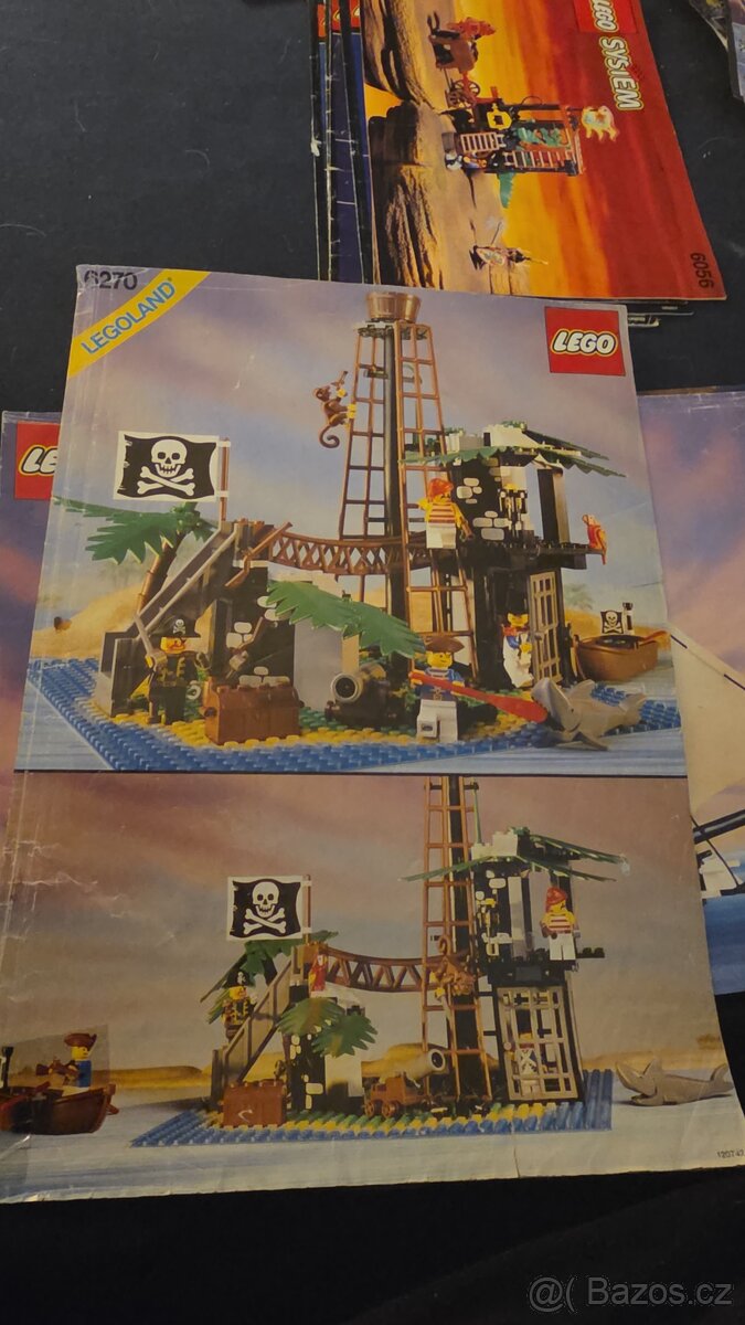 LEGO ROK 1991-1996 5 KG PLNO NAVODU A KATALOGU